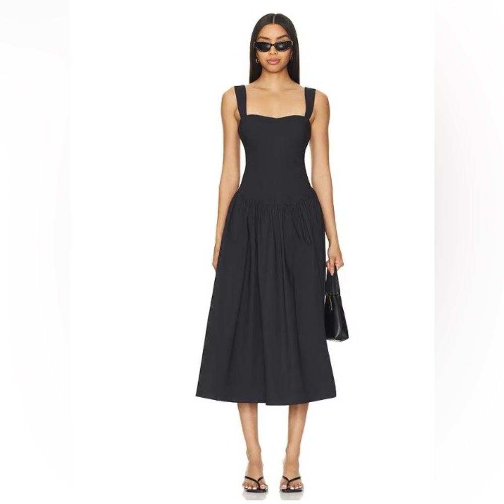 Tularosa Black drop waist Midi Dress

Allie Midi Dress in Black medium